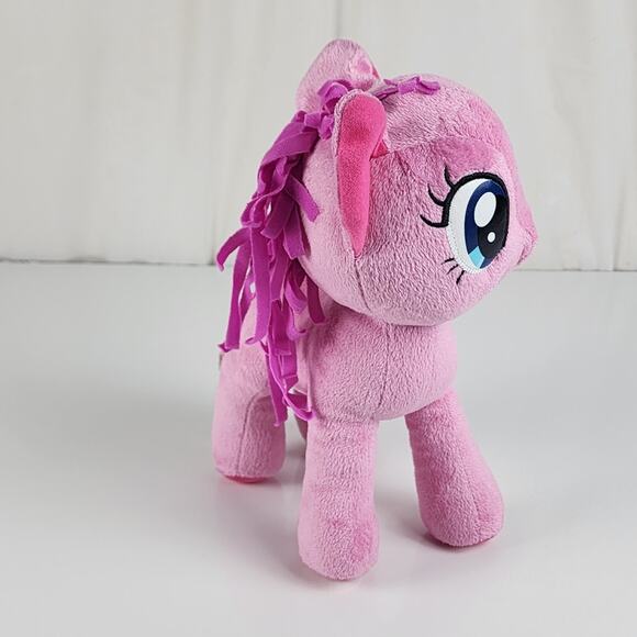 Hasbro 2012 My Little Pony Pinkie Pie 12" Stuffed Animal Pink Plush - Picture 3 of 10